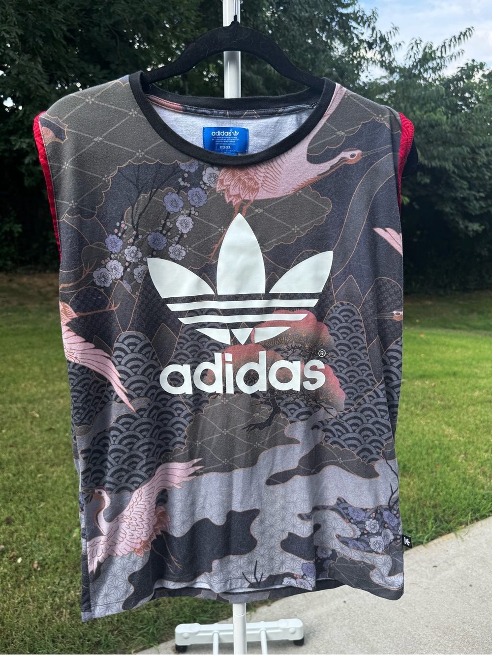 adidas rare highly sought tank/jersey collab with adidas originals and Rita Ora